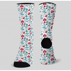 Calcetines Garys estampados...