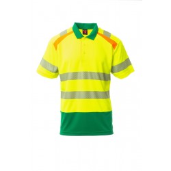 Polo bicolor de alta...