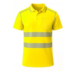Polo alta visibilidad Manga...
