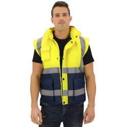 Chaleco acolchado de alta...