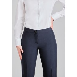 Pantalón mujer básico de...